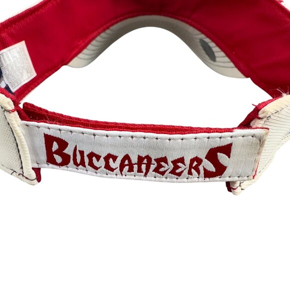 Tampa Bay Buccaneers Reebok NFL Red & Olive Green Visor Cap Adjustable - Picture 6 of 12